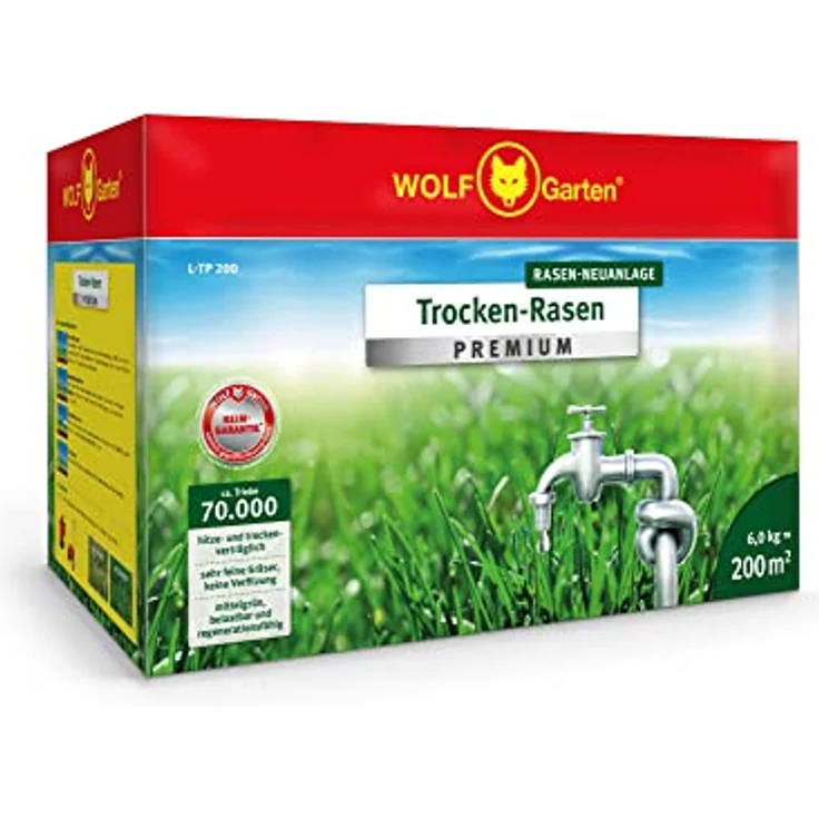 Wolf Garten Trockenrasen Premium L-TP 200 - Preisvergleich – Bild 1