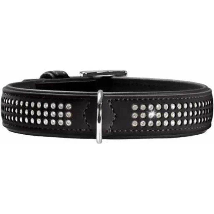 Hunter Hunde-Halsband Softie Triluxe schwarz S-M – Bild 1