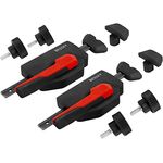 Bessey Waagrecht Schraubzwinge Niederzugspanner 2er Set WNS-Set-MFT für Multifunktionstische