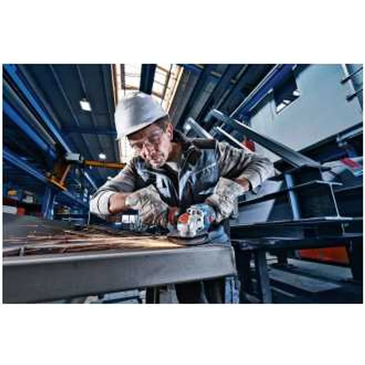 Bosch Professional GWX 18V-15 SC Akku-Winkelschleifer BITURBO Scheibendurchmesser 125mm, mit Connectivity-Modul, voreinstellbare Drehzahlstufen, X-Lock-Aufnahme, in L-BOXX 125 mm Akku – Bild 3