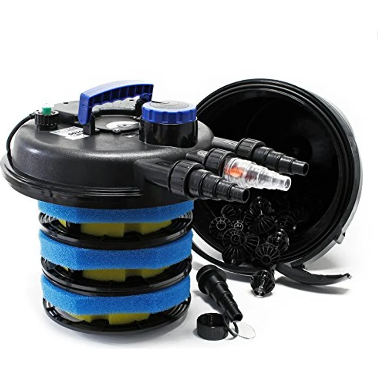 SunSun CPF-250 Druckteichfilter mit integrierter UVC Einheit 11W für Teiche bis 10000 Liter - Sunsun – Bild 4