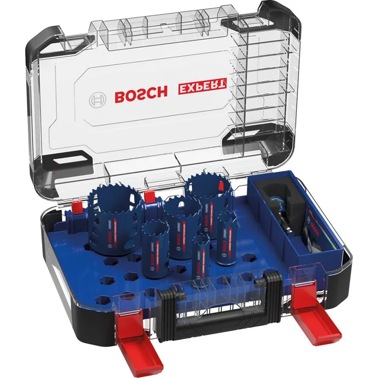 Bosch Expert Tough Material Lochsäge-Set, 22-25-35-51-60-68 mm, 9-tlg. – Bild 1