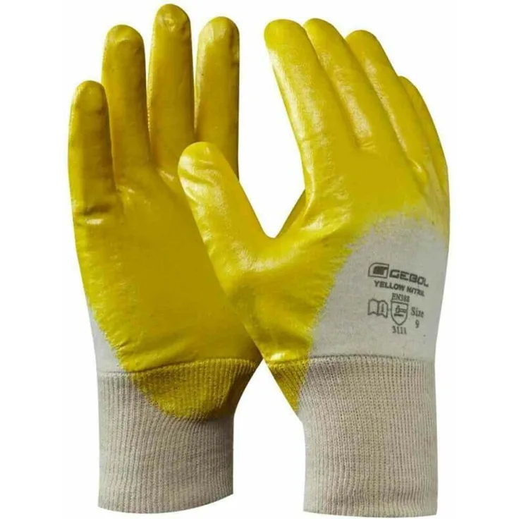 Gebol Handschuh Yellow Nitril Größe 9 XL gelb