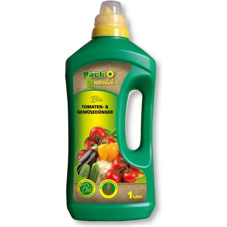 HACK Bio Tomaten- und Gemüsedünger flüssig, 1000 ml