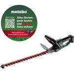 Metabo Akku Heckenschere HS 18 LTX 55 (18 Volt, Li-Ion, Messerlänge: 55 cm, Max. Schnittstärke 19 mm) ohne Akku und Ladegerät, im Karton