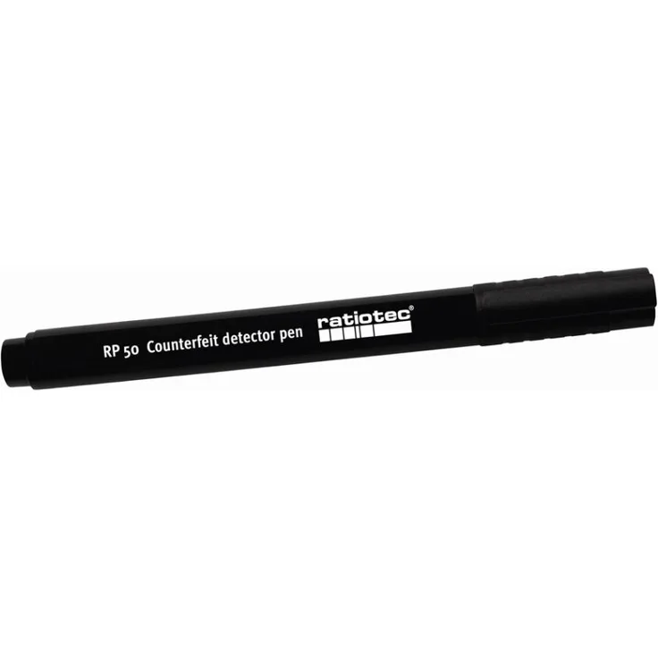 ratiotec Falschgeld-Prüfstift ´RP 50´, schwarz