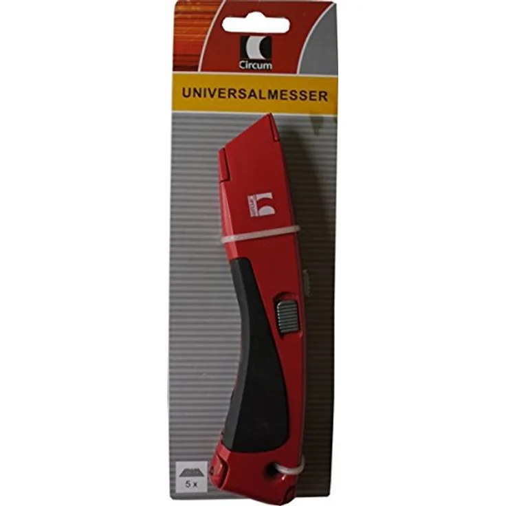 Circum Universalmesser mit Bithalter Rot 2K-Heft +