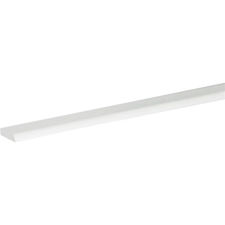 Primo Wandleiste 90 cm 21 x 5 mm weiß