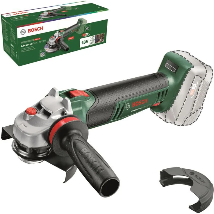 Bosch Akku-Winkelschleifer AdvancedGrind 18V-80 - 06033E5100 – Bild 1