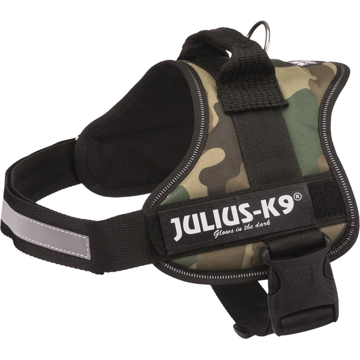 Julius-K9® Powergeschirr Gr. 0 bis XXL camouflage Gr. 0 (M-L) – Bild 1