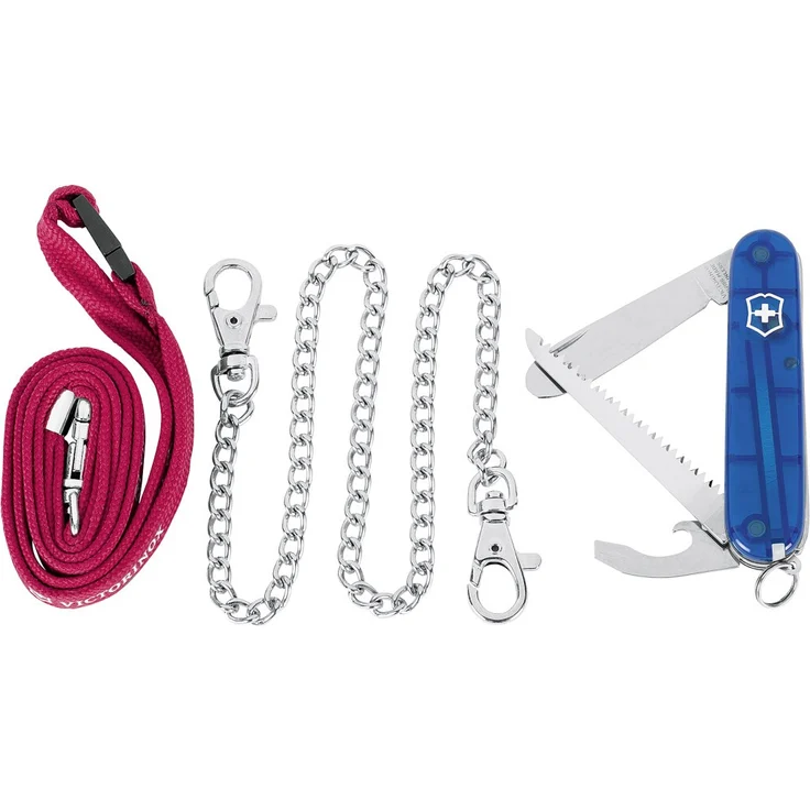 Victorinox MY FIRST VICTORINOX blau transparent Freizeitmesser – Bild 2