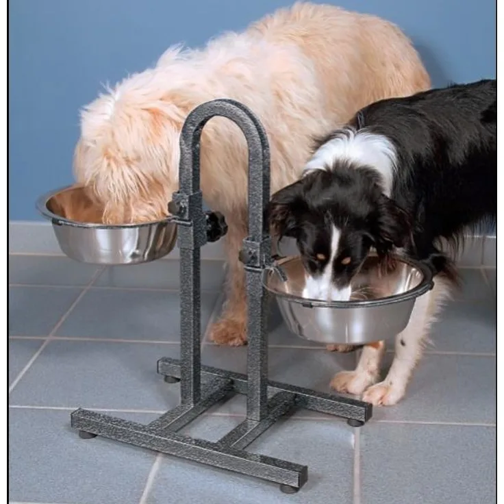 Trixie Hundebar separat höhenverstellbar 2x 2,8 l