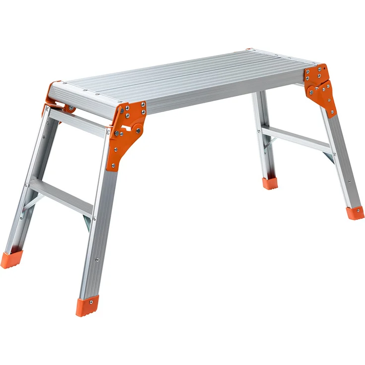 Craftfull Arbeitsplattform CF-107A Arbeitsbühne Arbeitspodest Trittbank Alu – Bild 1