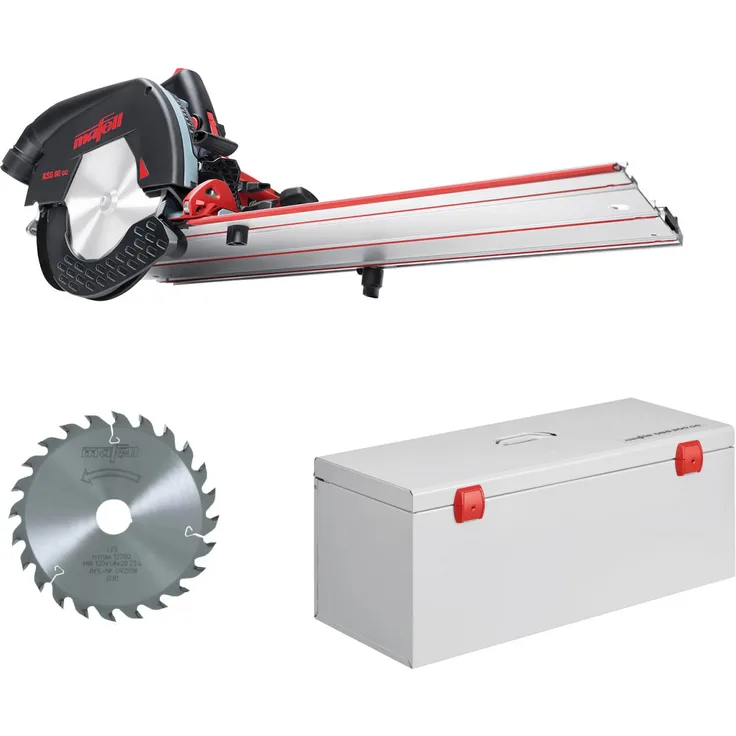 Mafell Kappschienen-Säge KSS60cc LED-Licht 91B102 230V 1800W Koffer Kreissäge