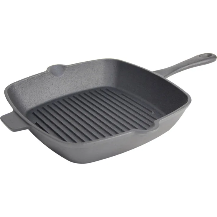 SANTOS Gusseiserne Grillpfanne, 26 x 26 cm