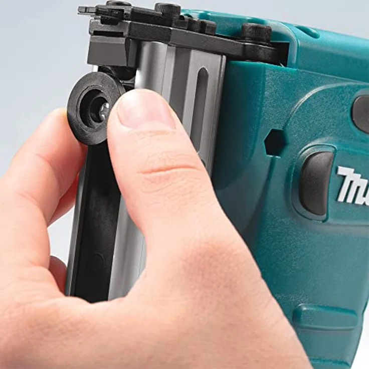 Makita DST221Z Tacker 18,0 V (ohne Akku, ohne Ladegerät), 18 V, Blau, Silber – Bild 6