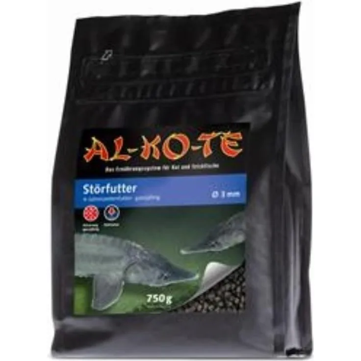 AL-KO-TE Störfutter 3mm 750g sinkende Nahrung für alle Störarten
