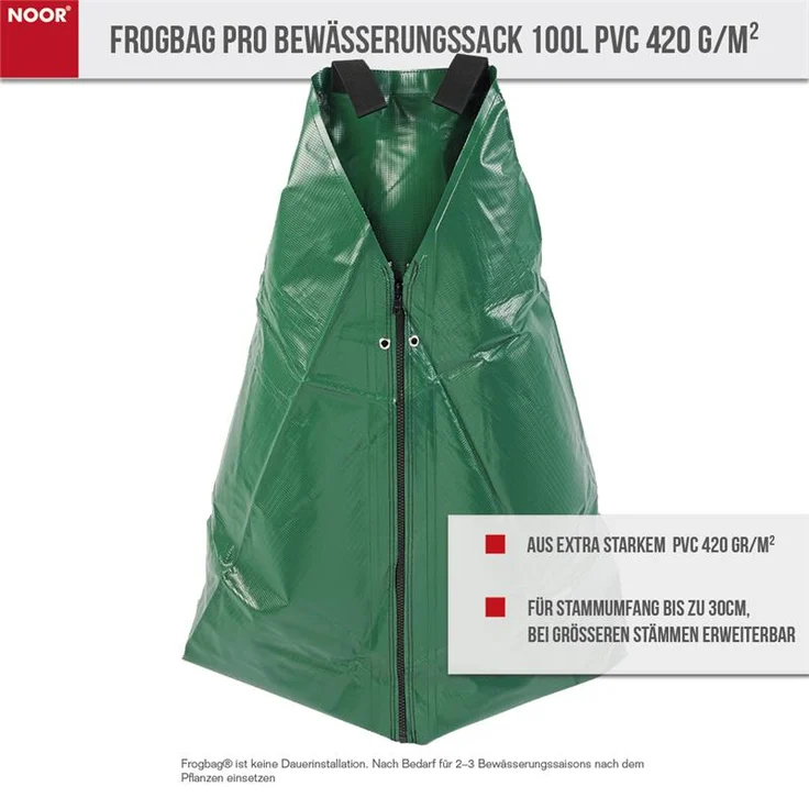 Noor Frogbag Pro Bewässerungssack 100l PVC 420 g/m² – Bild 5