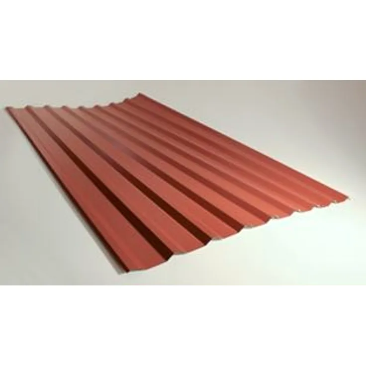 Weckman Trapezblech 200 x 110 cm 0,5 mm ziegelrot