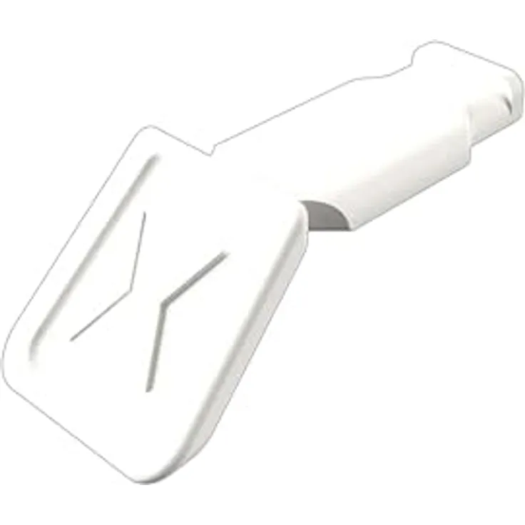 Knipex ColorCode Clips, persönliche Kennzeichnung für KNIPEXtend Werkzeuge, weiß, 10 Stück