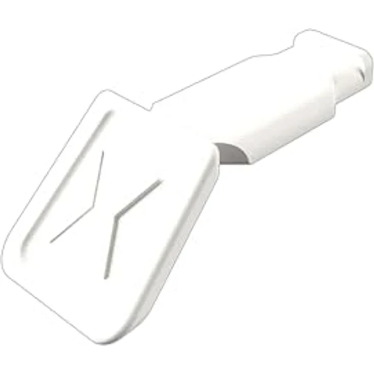 Knipex ColorCode Clips, persönliche Kennzeichnung für KNIPEXtend Werkzeuge, weiß, 10 Stück – Bild 1