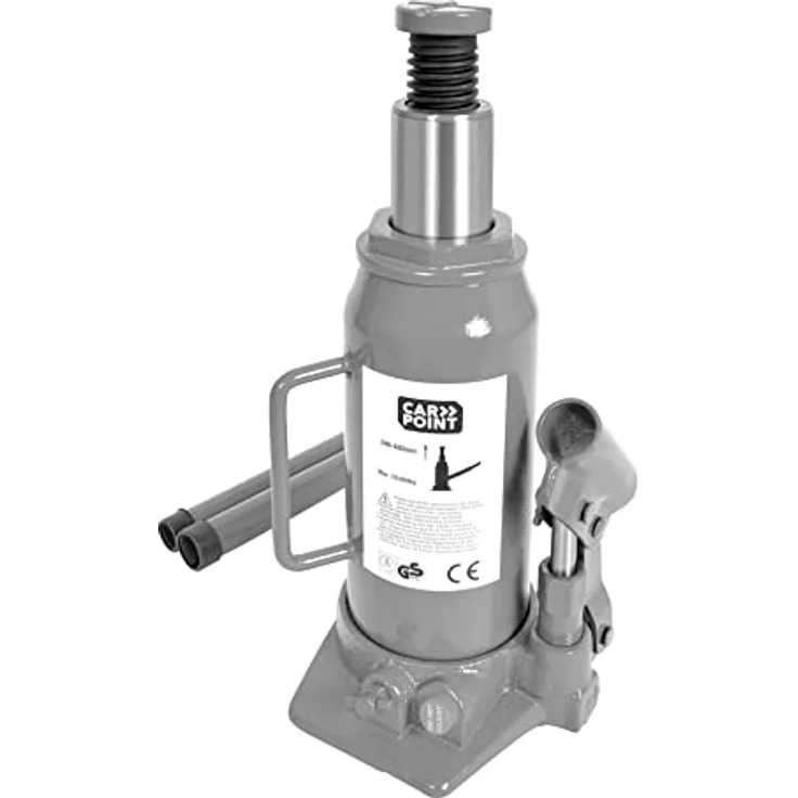 Carpoint Hydraulischer Wagenheber 10 Tonnen, Tragfähigkeit bis 10.000 kg, Hubhöhe 240-480 mm, für Auto, Caravan, Anhänger – Bild 5