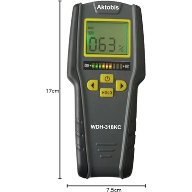 Materialfeuchte Messgeraet WDH-318KC – Bild 9