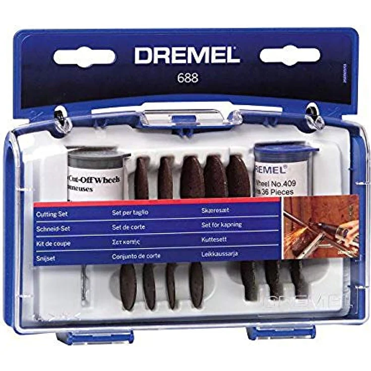Dremel Schneid-Set 688JA, 68-teilig Trennscheibe – Bild 1