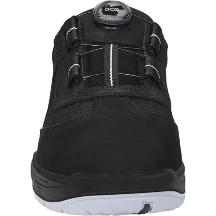 Elten Sicherheits-Halbschuh S3 Dustin Boa Low ESD, Gr. 43, Nubukleder, antistatisch, rutschfest – Bild 4