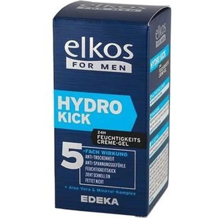 Elkos for Men Hydro Kick 24H Feuchtigkeitscreme-Gel 50ml