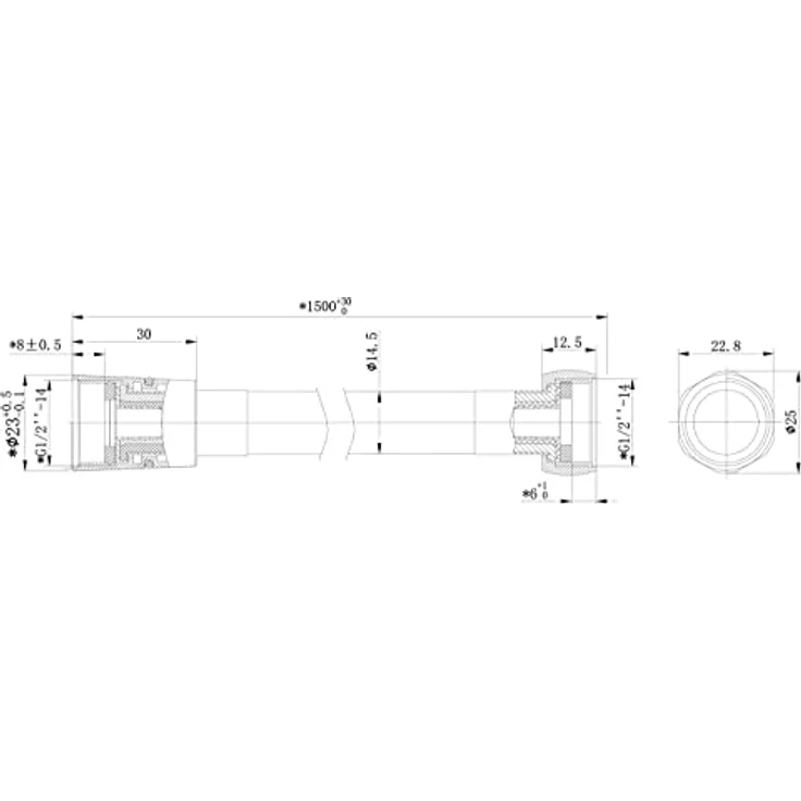 Bernstein Duschsystem BS371, Weiß matt - Thermostat, Ablagefläche, wählbare Handbrause und Duschkopf – Bild 6
