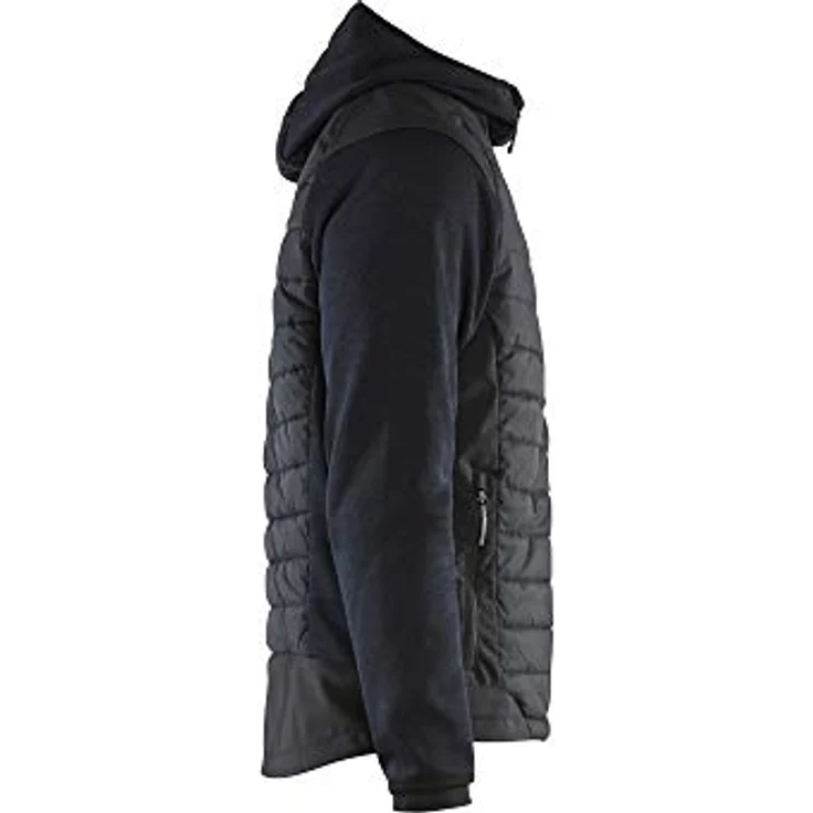 BLÅKLÄDER 593021178699XXL Hybrid Jacke, Dunkel Marineblau/Schwarz, Größe XXL mit dünnem aber warmen Polsterung an Vorder- und Rückseite – Bild 3