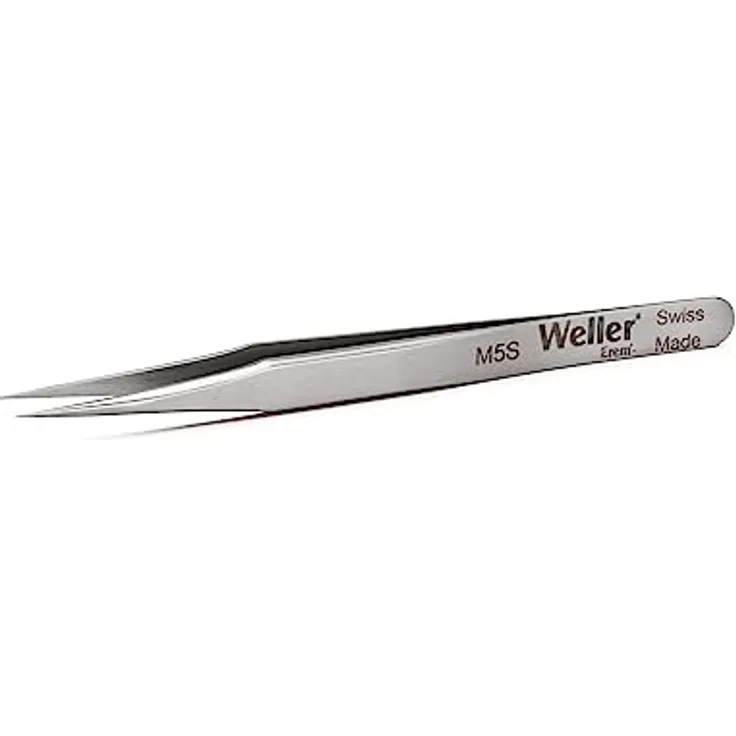 Weller Erem M5S Mikropinzette, Sehr Feine Spitzen, Z. B, Präzisionsarbeit Unter Dem Mikroskop