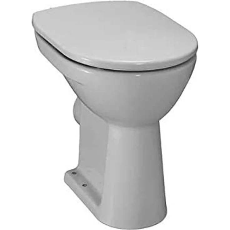 Laufen Pro Stand-WC weiß; Flachspül-WC, Abgang waagerecht – Bild 2