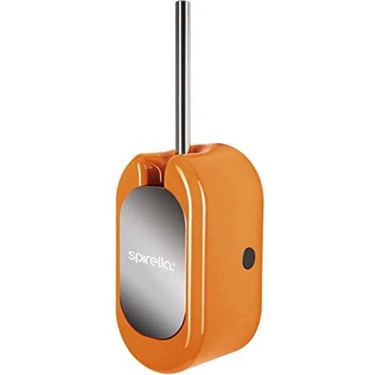 Spirella 1018787 Cube ORANGE WC-Bürste Badaccessoires, ABS, 46 x 15 x 13 cm