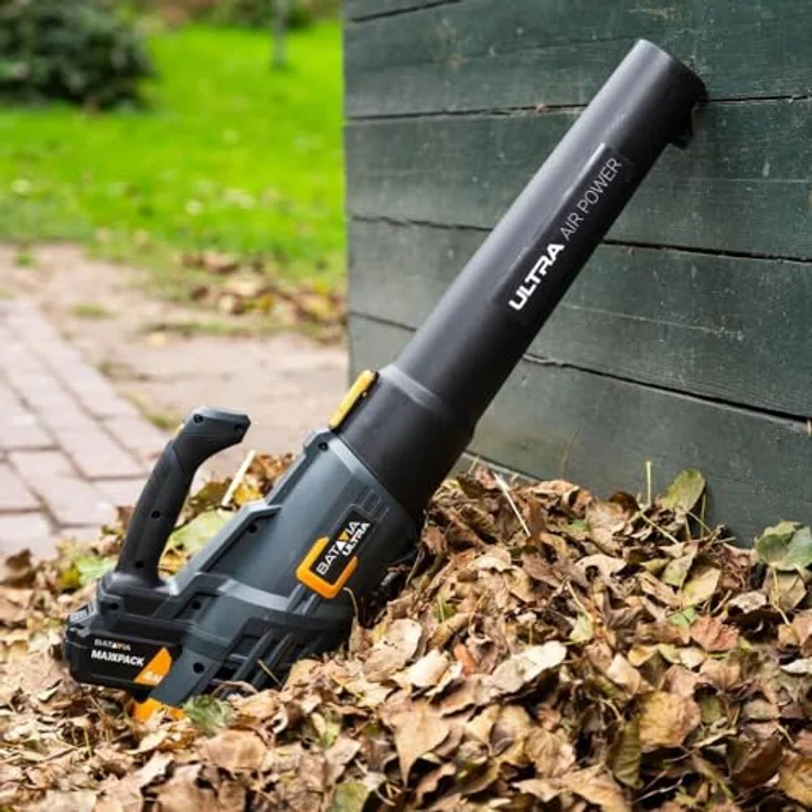 Batavia Multigebläse stark 18V, Laubsauger + Laubbläser mit 140 km/h Blasgeschwindigkeit, 5-stufiger Geschwindigkeitsregelung, leichtes Design von 1,9 kg (ohne Akku) – Bild 6