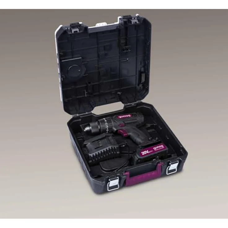 Scheppach Gomag Akku-Schlagbohrschrauber-Set GO-CSK74/1, 20 V, 74-teiliges Zubehörset, 50 Nm Drehmoment, Akku & Ladegerät, mobil im Koffer – Bild 5