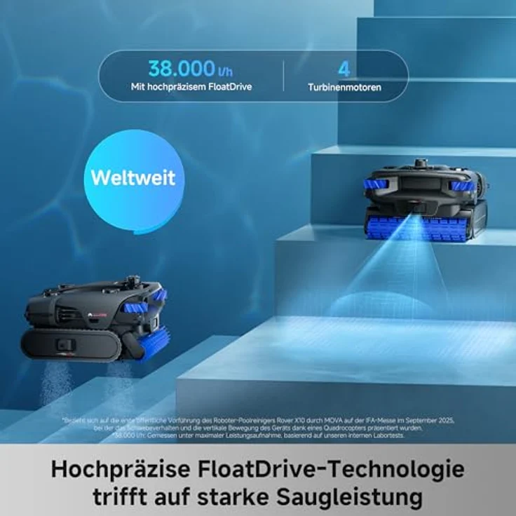 MOVA X10 Rover Pool Cleaner – Bild 4