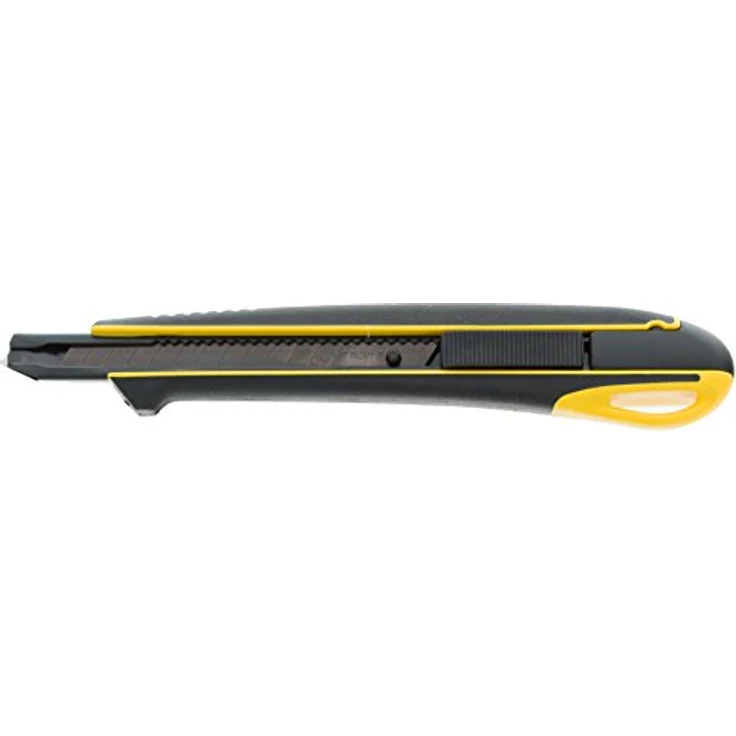 Tajima Cutter 9 mm, Extra Harte Klingenführung und Razar Black Klinge mit Taste, 2K-Griff, 1 Stück, TAJ-11678 – Bild 4