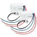 Oktaplex motion Jasy Einbau Dämmerungssensor 230V, weiß, IP65, 600W LED/1200W Glühlampen