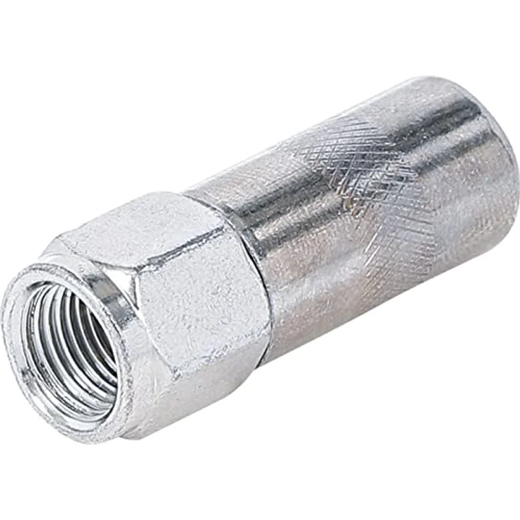 BGS 3143 | Mundstück für Fettpresse | Schmiermittelaufsatz | Hand Fettpresse, Fettpressenrohr Adapter | Schmierpresse Anschluss Nippel – Bild 2