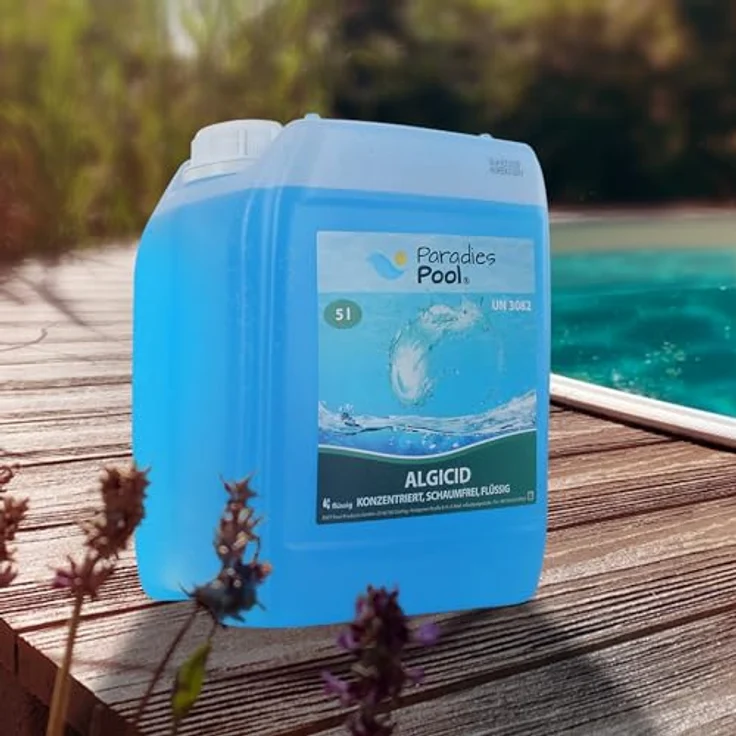 Paradies Pool Algizid für Pool 5 Liter schaumfrei (W12) – Bild 6