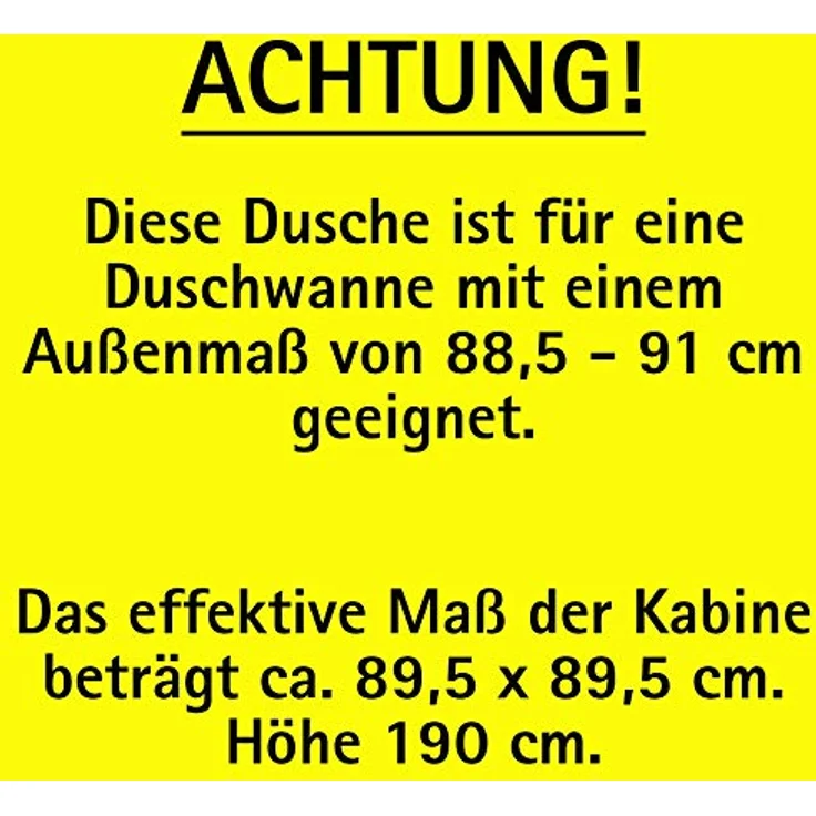 Schulte Sunny Runddusche, 90 x 90 x 190 cm, 5 mm Sicherheitsglas Dekor Dezent light, Alpinweiß, Duschkabine zur Montage auf Duschwanne und Fliesen, EP395618 04 117 – Bild 3