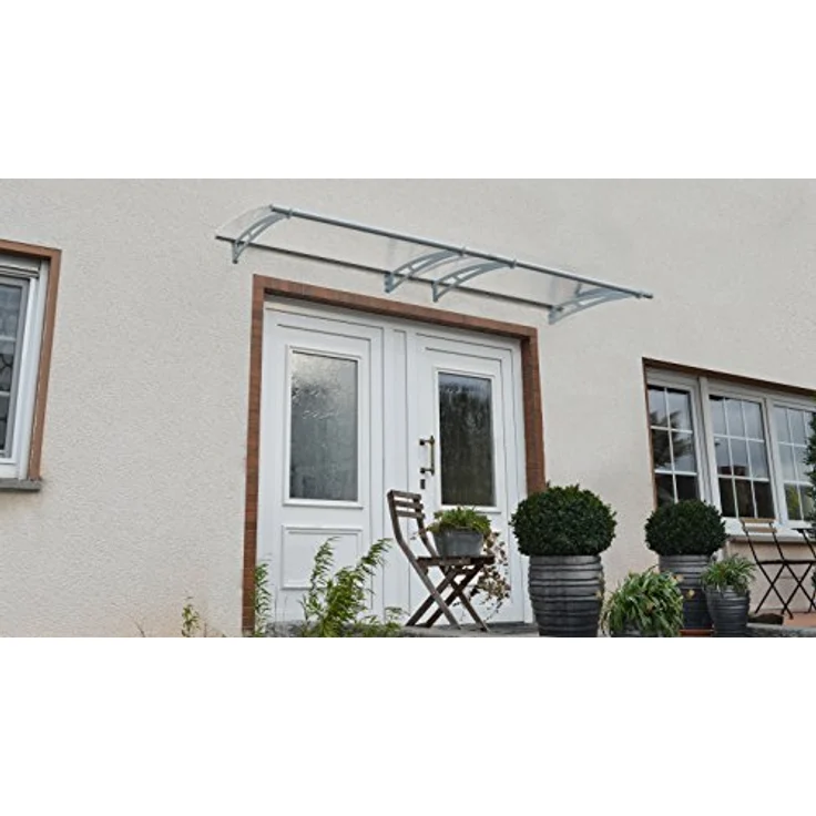 Palram Vordach Aquila 3000 anthrazit, 302,5 x 91,5 x 17,5 cm (BxTxH)  – Bild 3