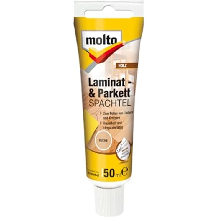 Molto Laminat- & Parkettspachtel Buche 50 ml – Bild 2