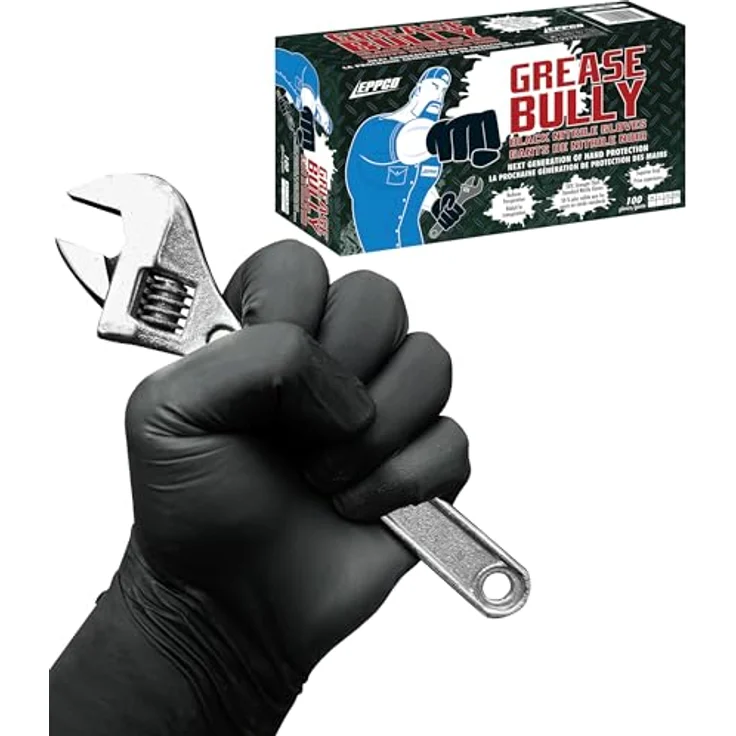 Kunzer GREASE BULLY Nitril-Einweghandschuhe Größe 11 100 St. – Bild 2