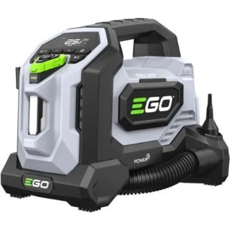 EGO IF1600E kompakter 3-in-1-Kompressor mit 56V Akku-Technologie, Hochdruck- und Hochvolumenmodus, abnehmbare LED-Arbeitsleuchte, 2,8 kg leicht
