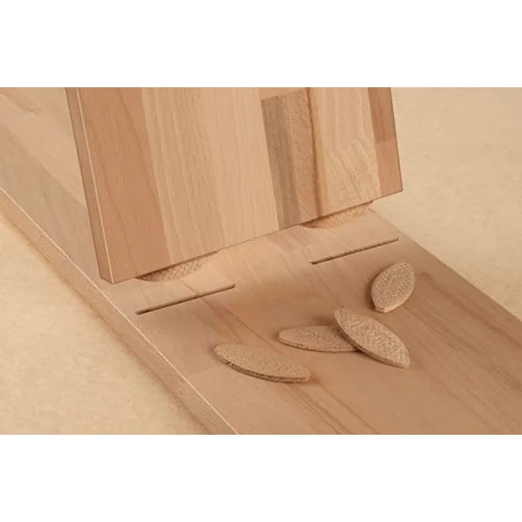 Wolfcraft 2923000 Verbi-Plättchen, beige, 50 Stück – Bild 5