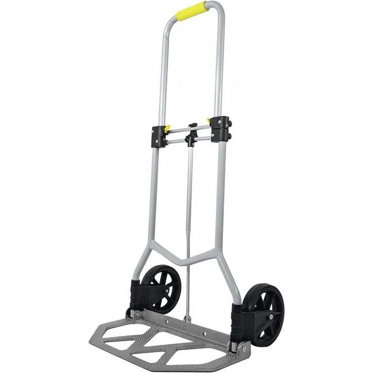 ECI Tools Sackkarre Teleskop Sackkarre klappbar 90 Kg ZHT-90 Lastenkarre Gepäck Lasten, belastbar bis 90 Kg, pannensichere Hartgummireifen