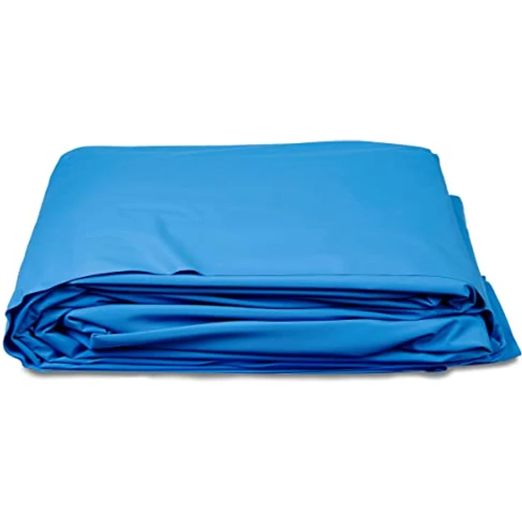 Folie acht 0,8 mm blau 320 x 525 x 120 cm, Deutsche Herstellung, Auskleidung, Innenhülle, Stahlwand, Pool, Einhängebiese – Bild 2